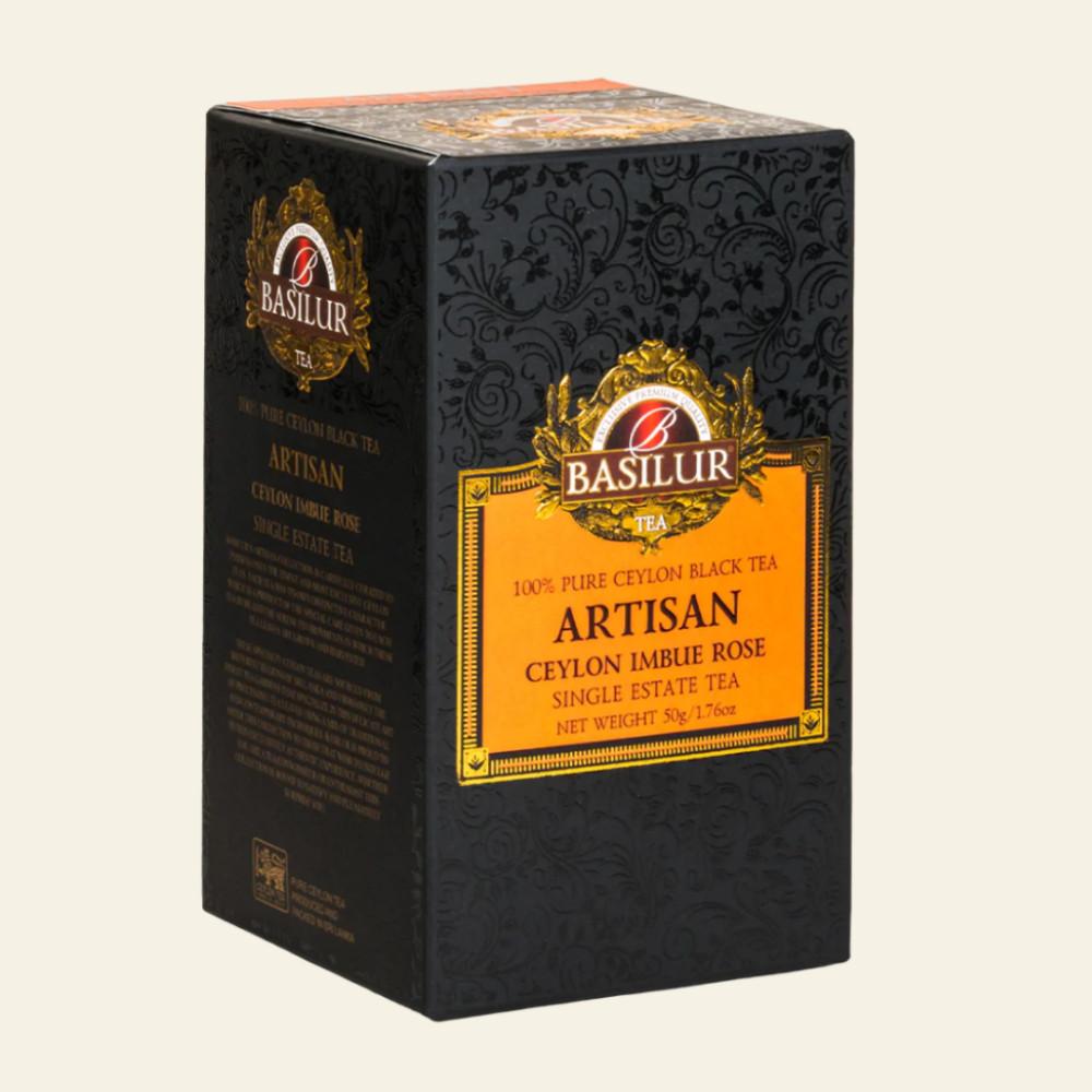 베질루르 아티산 콜렉션 실론 임부 로즈 티 홍차 잎차 50g Basilur Artisan Collection Ceylon Imbue Rose Tea, Loose Tea 50g