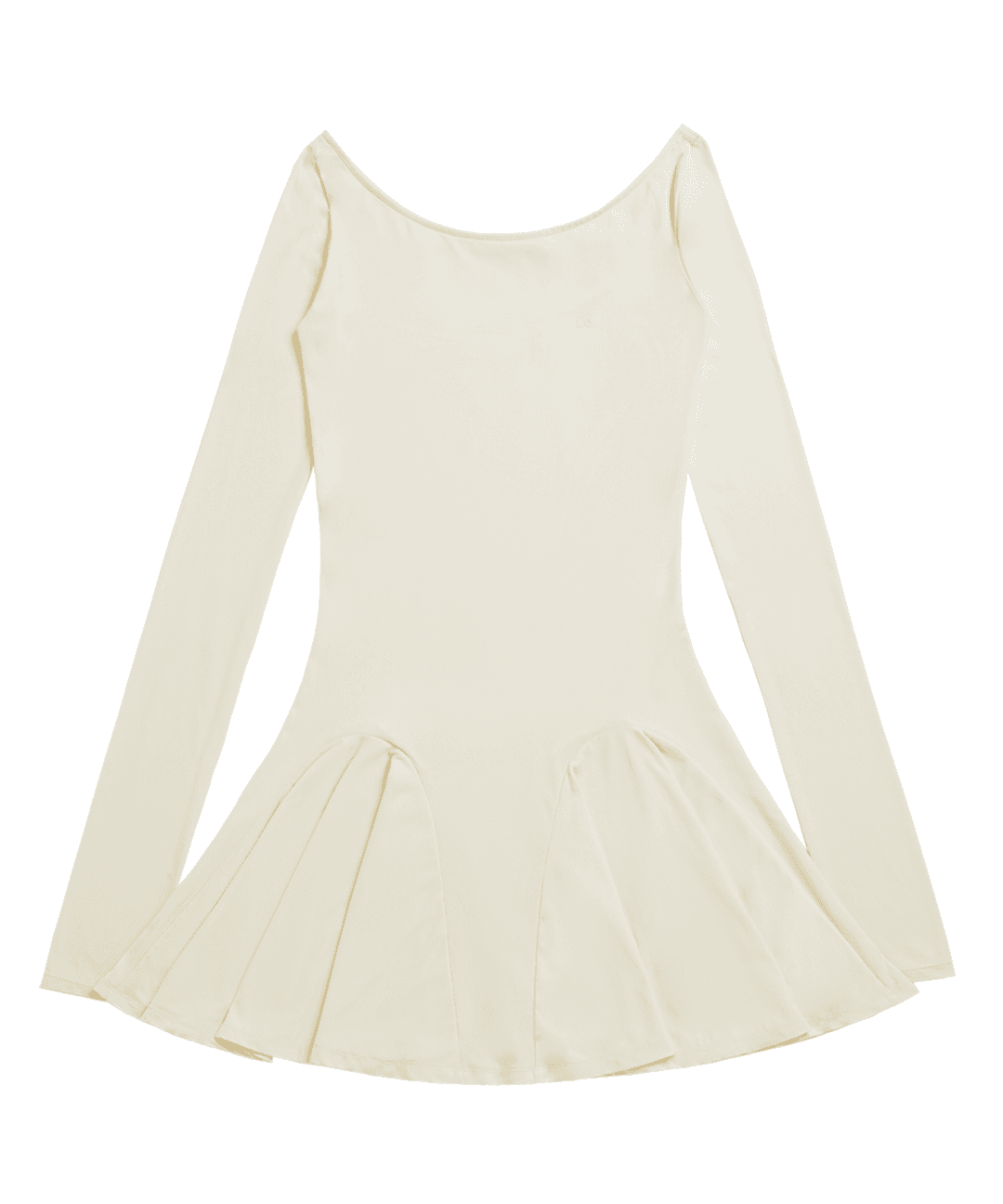 i:e Fluid Longsleeve Dress 01 / Ivory