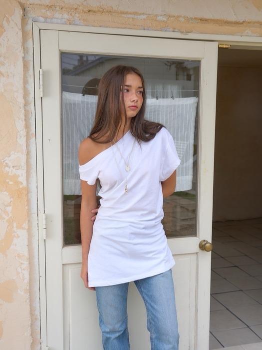 Odd Mini Dress / White