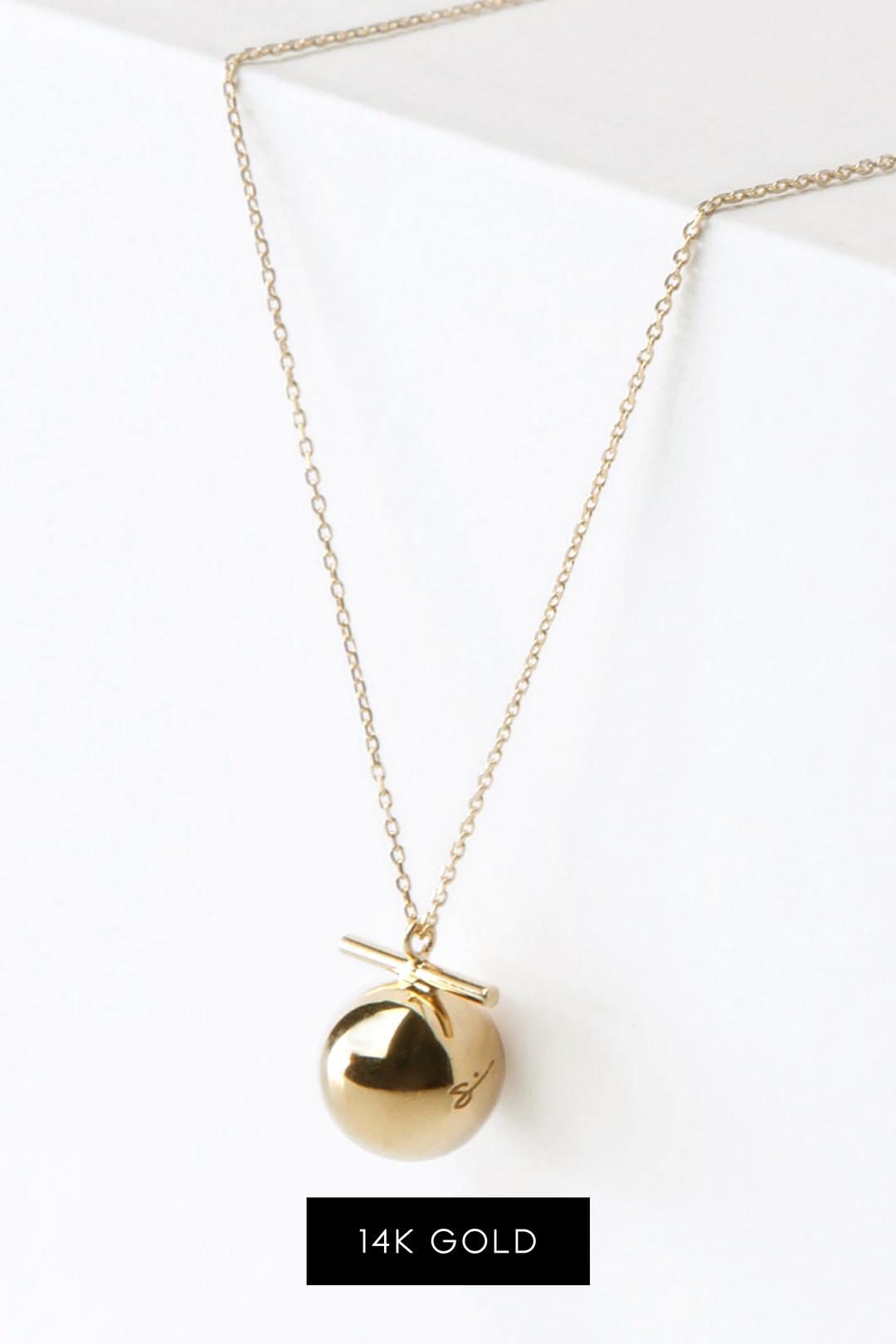 DAL NECKLACE Gold Large (14k gold, 18k gold plated)( 평일 기준 14일 제작 기간 소요, 주문 후 취소 불가능 )