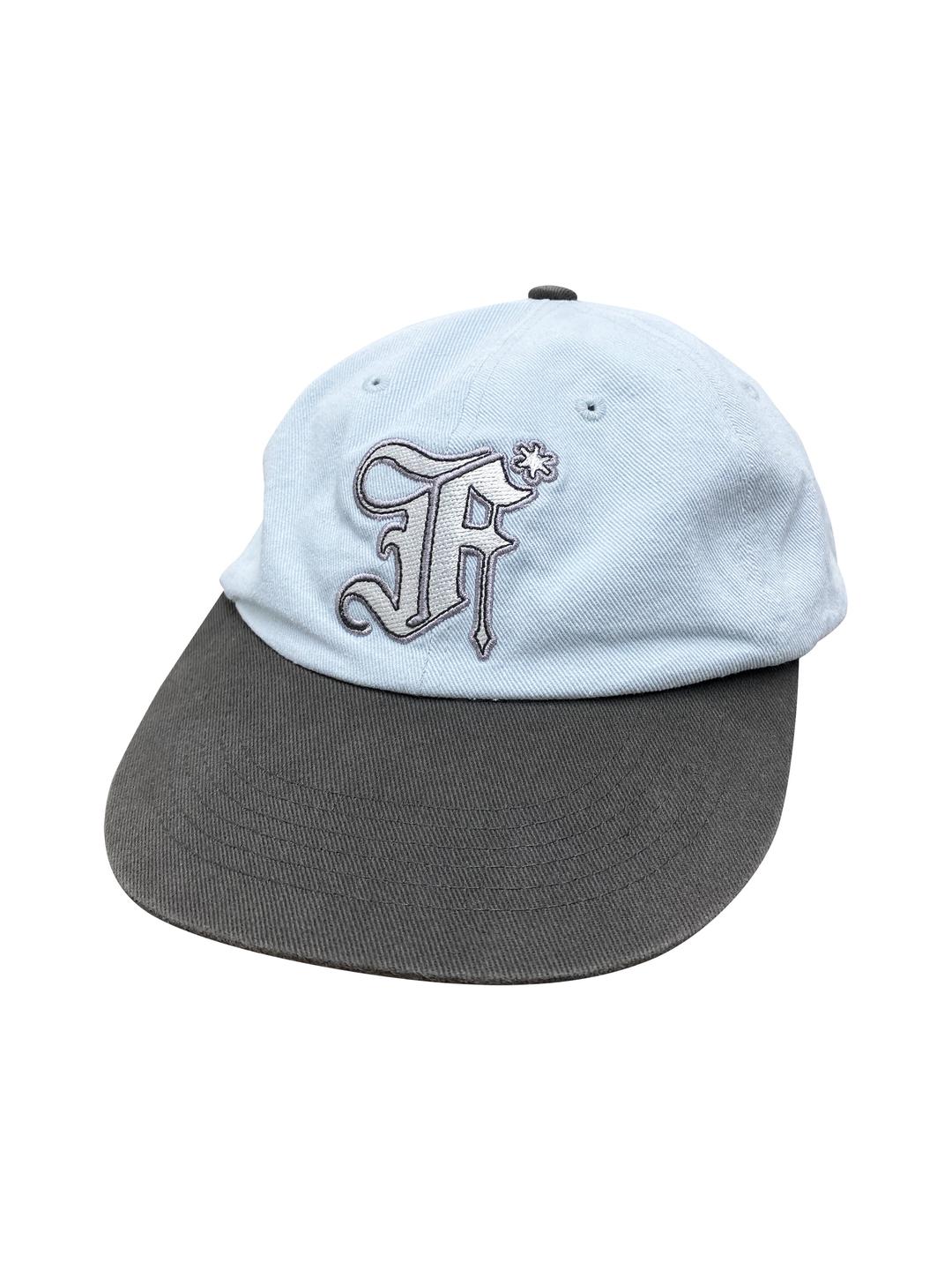 F-Logo Washed Cap Sky blue