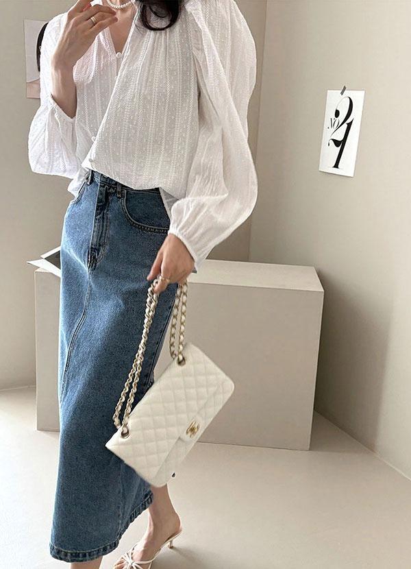 에이치데님스커트