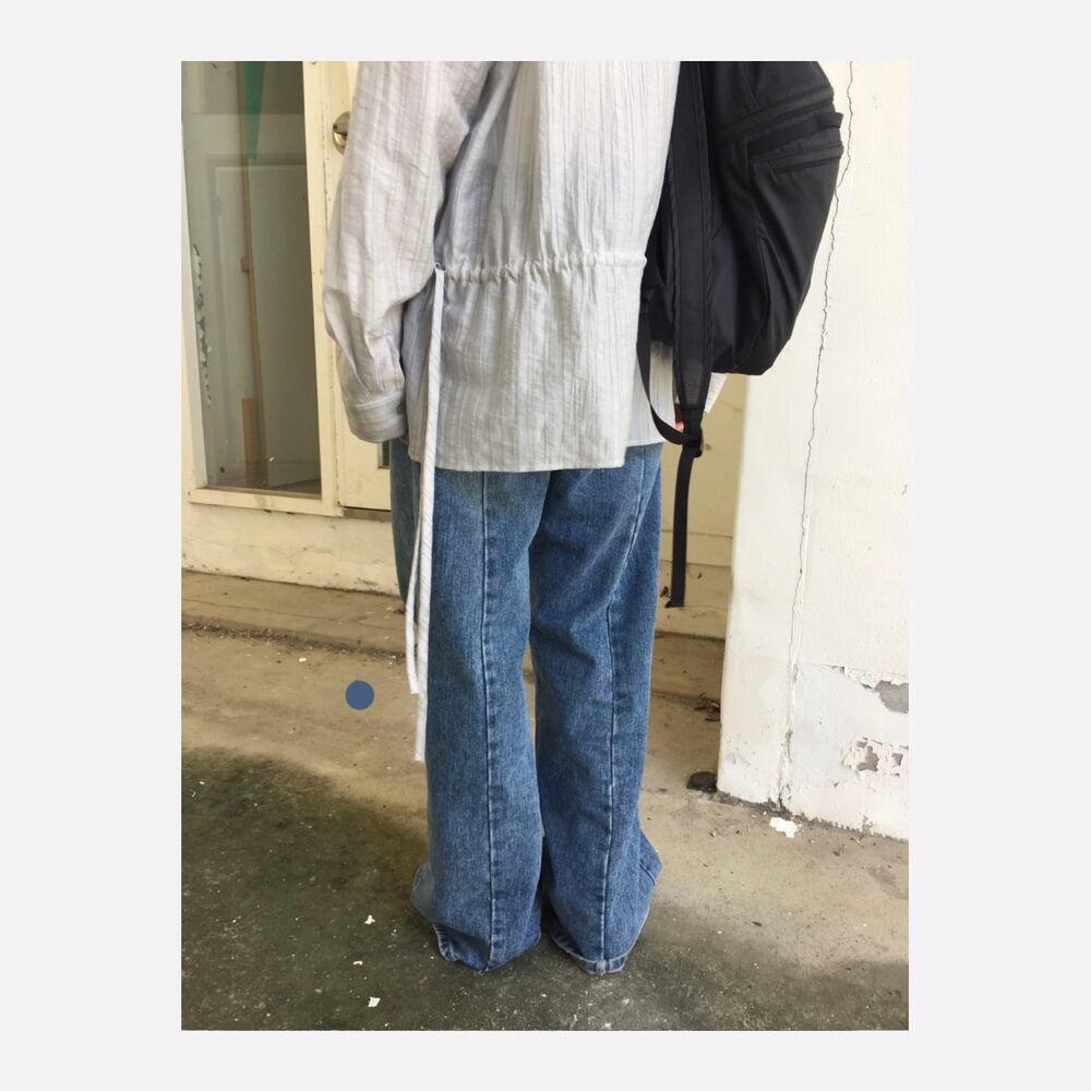 하드 브러쉬 데님