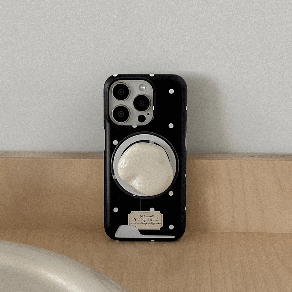 more round 디자인 [맥세이프 카드수납 폰케이스]