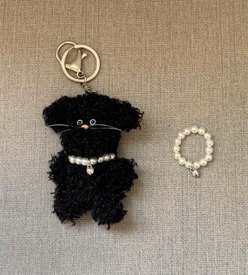🖤(그레이 추가!)뽀글뽀글 고앵이 키링🖤