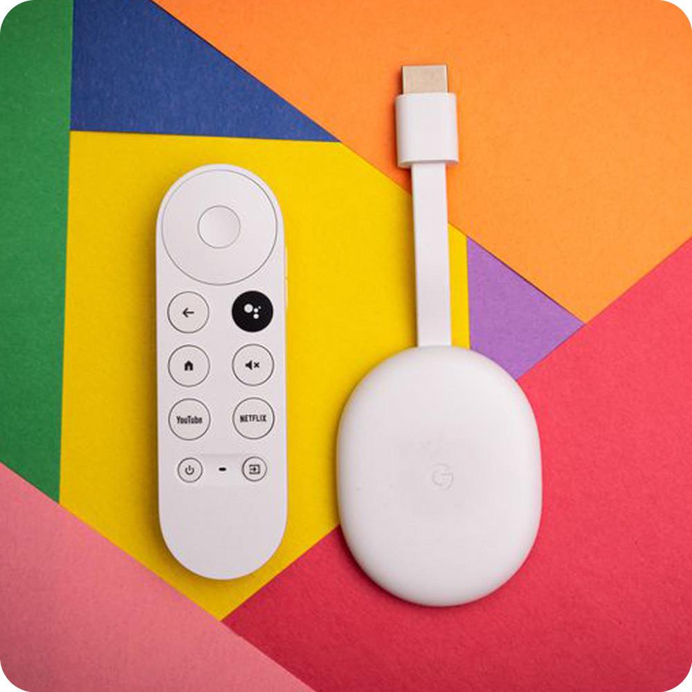 [3-5일 배송] 구글 크롬캐스트 4세대 4K HDR 스노우 스마트폰 TV 미러링