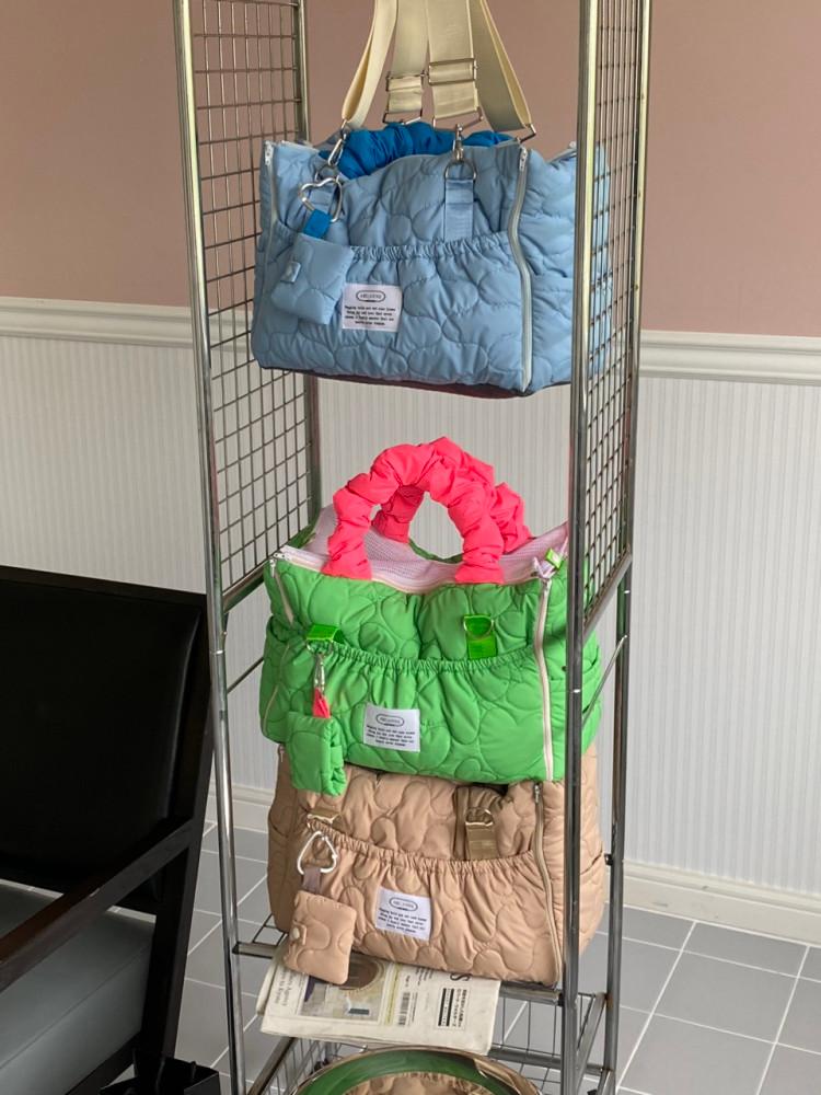 에이알깐느 이동가방 푹신한 쿠션백 기내용가방 산책가방