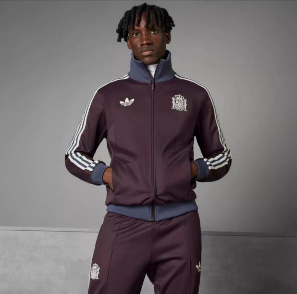 아디다스 맨즈 오리지널 스페인 베켄바우어 트랙 탑 저지 자켓 IU2136