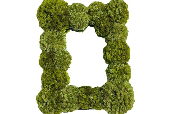 누아즈 거울 nuage mirror_ forest green