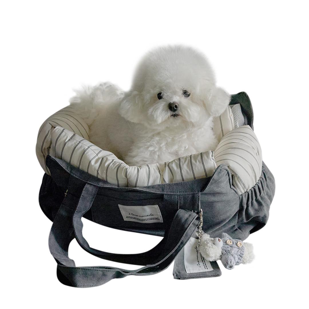 [Pre_Order] Partir Pet bag - Stone Gray