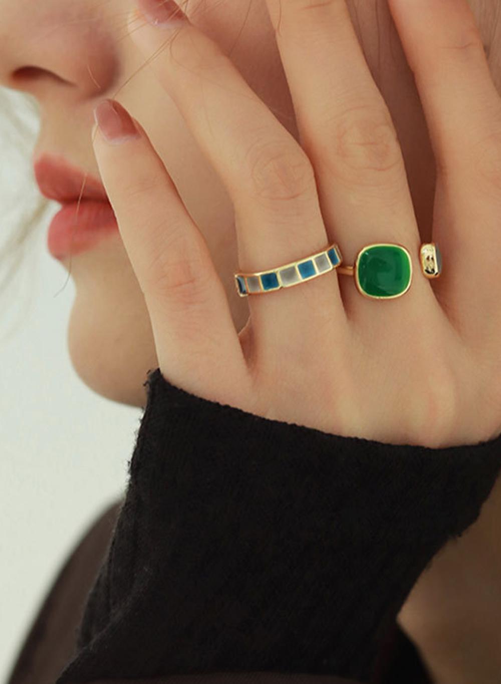 [써지컬, 무배🚚] 고퀄리티 마블 원석 반지