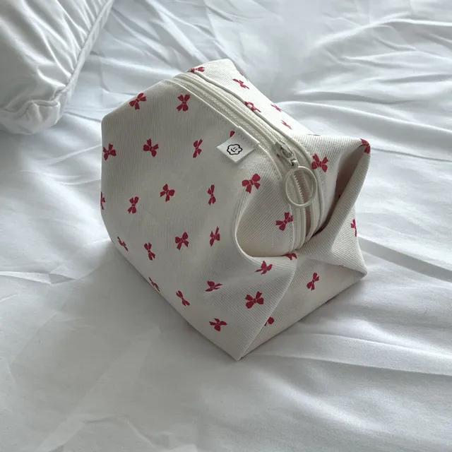 [made] 레드리본 지퍼파우치 🎀