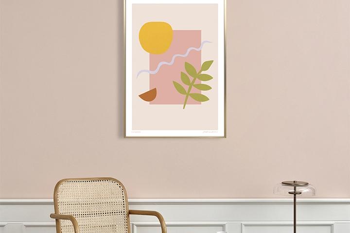 컨템포러리 기하학 인테리어 액자 포스터 / 105 La natura /