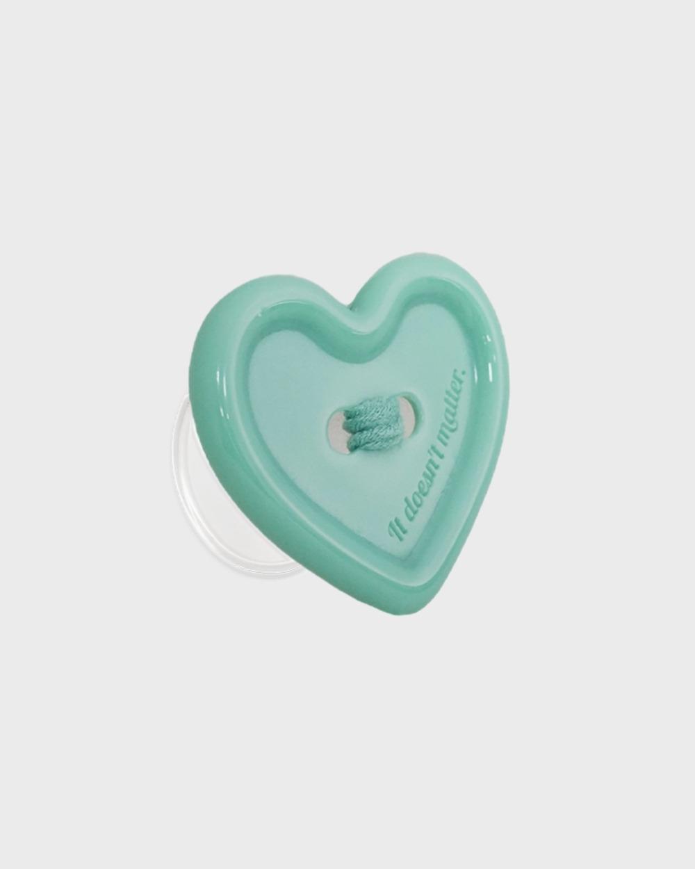 *Pre-order* [Formica] Mint Choco Button tok (Heart)