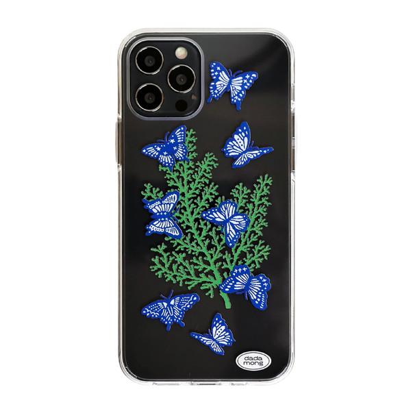 Butterfly within peace phone case