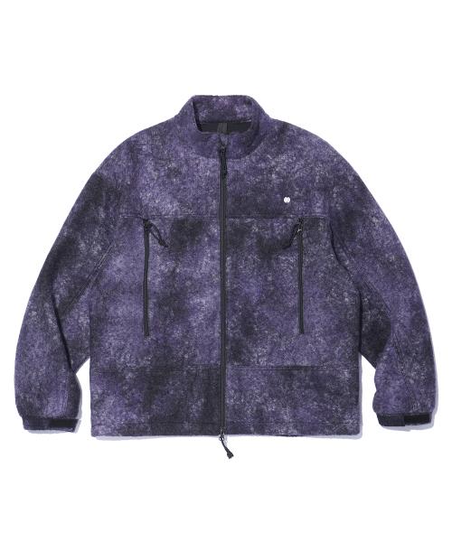 MULTICOLOR FLEECE Purple