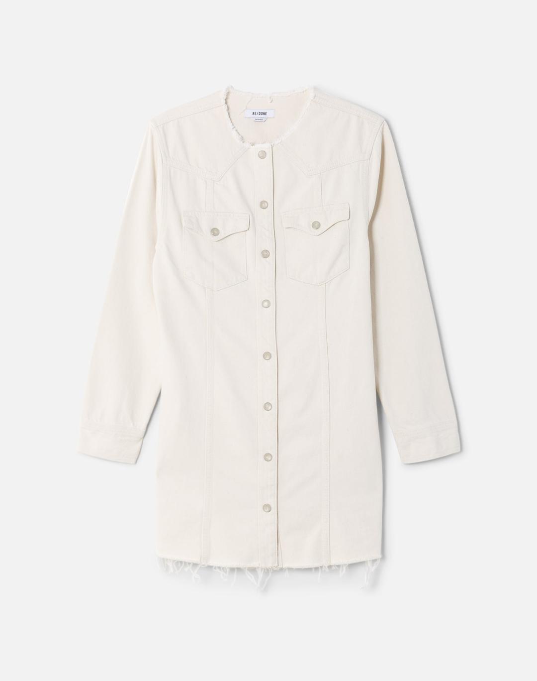The Riley Mini Dress - Crema - Crema / XS