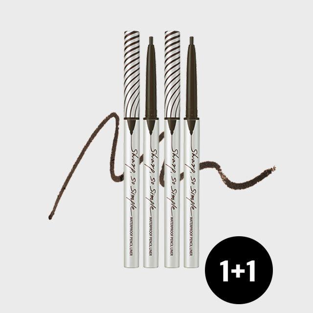 [1+1] 샤프 쏘 심플 워터프루프 펜슬 라이너