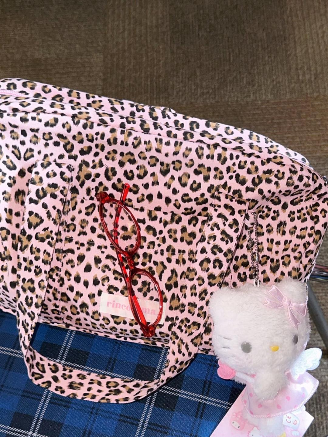 SEMI BAG (leopard pink)