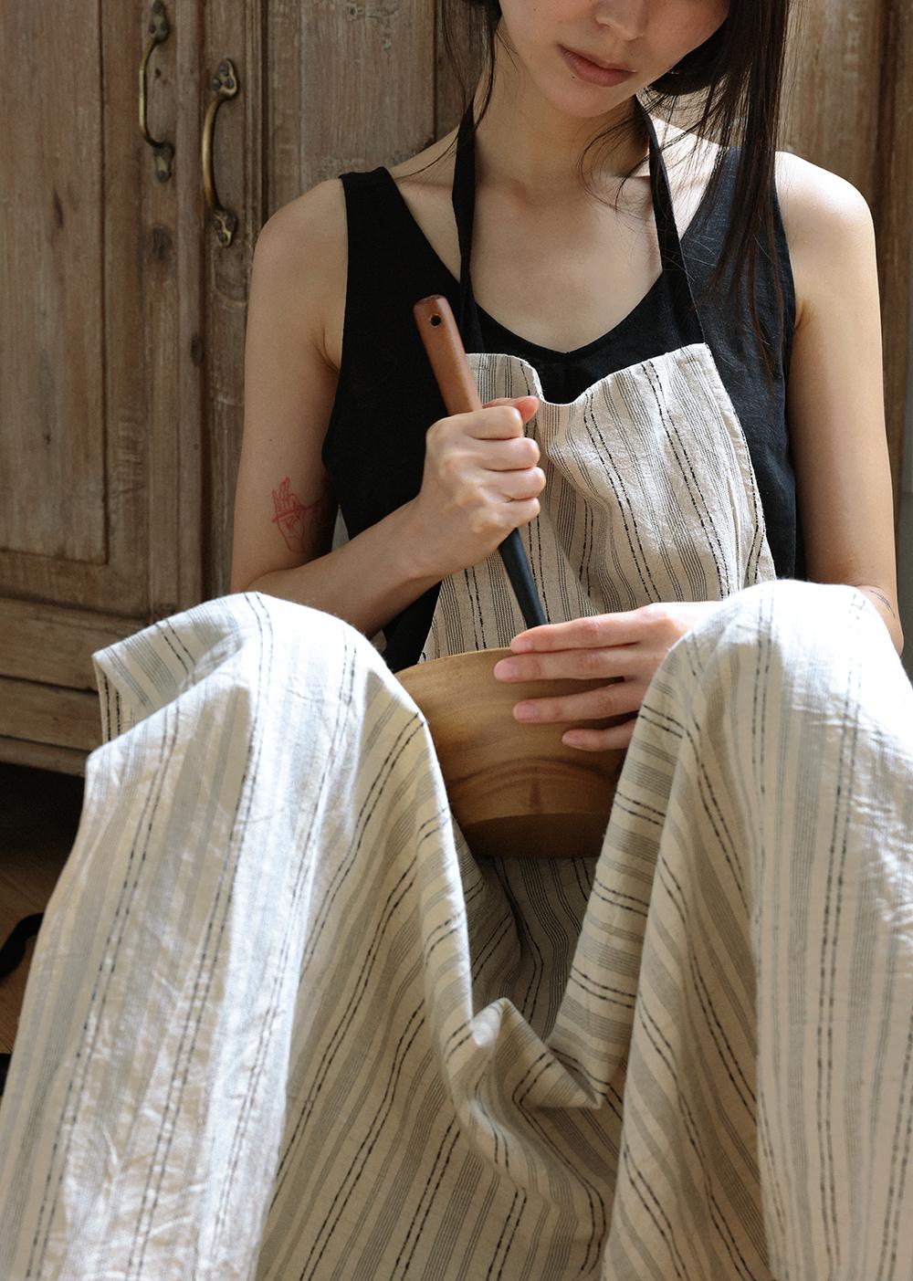 Noah apron - beige