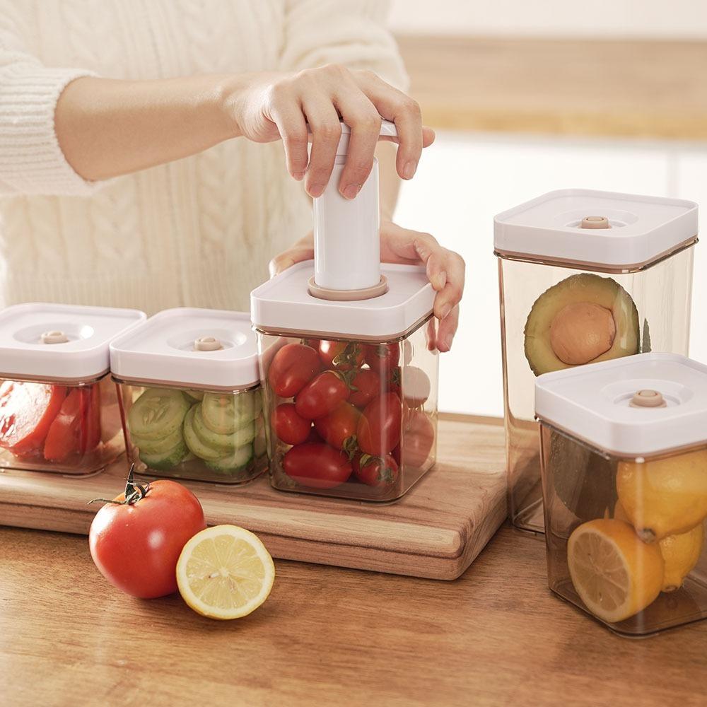 진공밀폐용기 4종 풀세트