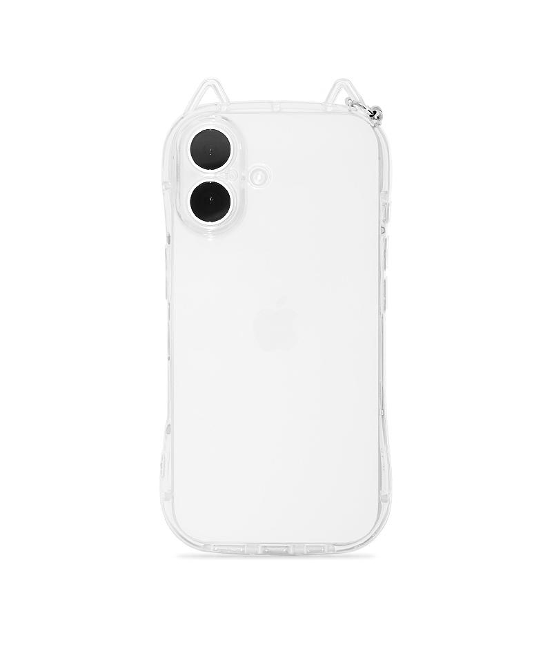 cat piercing phone case