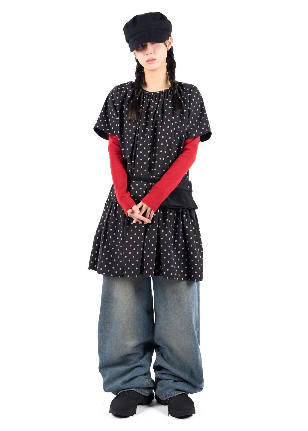 DOT PUMKIN DRESS