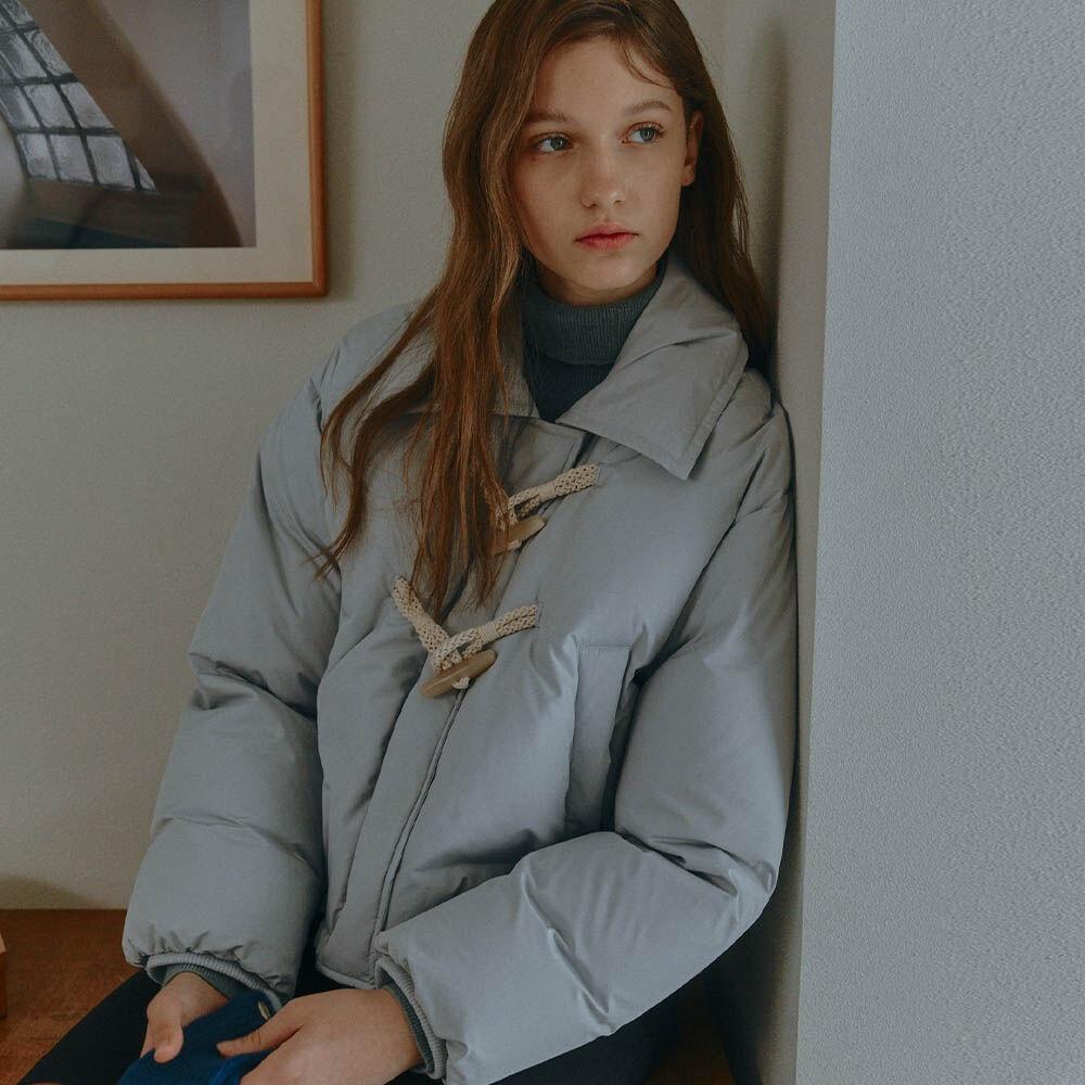 Toggle Button Crop Goose Down Jumper NEP3WMA07