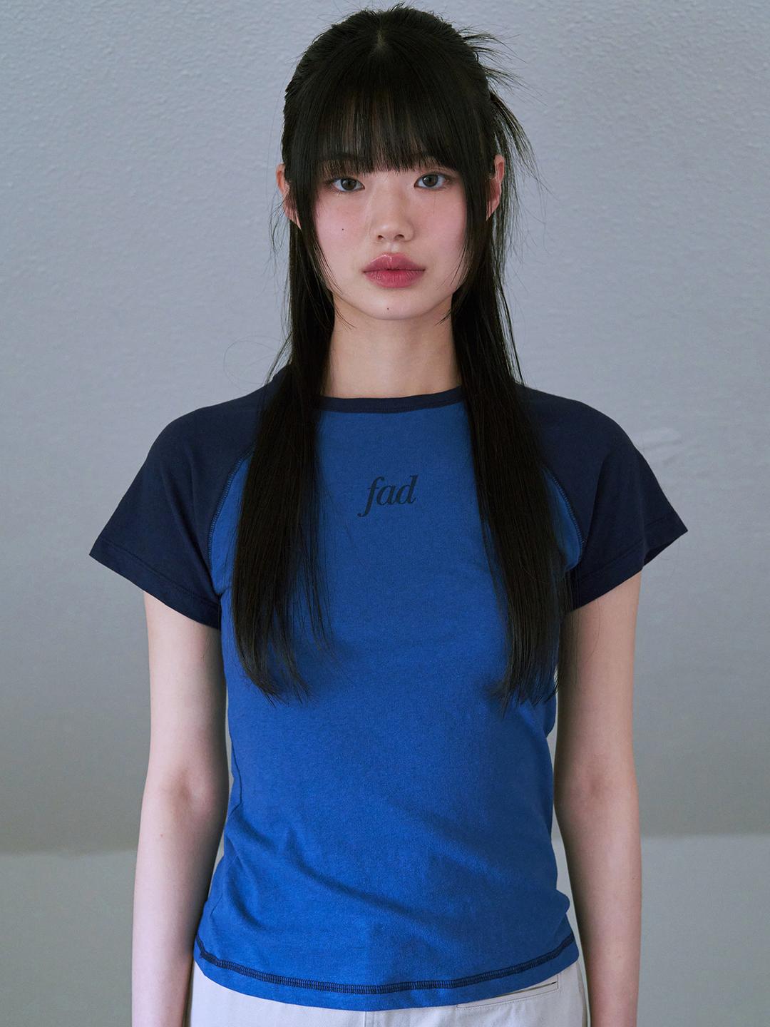 RAGLAN T-SHIRTS (BLUE)