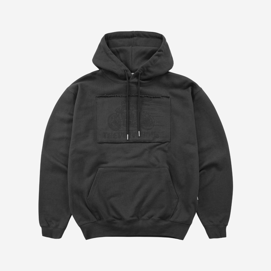 Thevinylhouse Angel Of Death Hoodie Charcoal