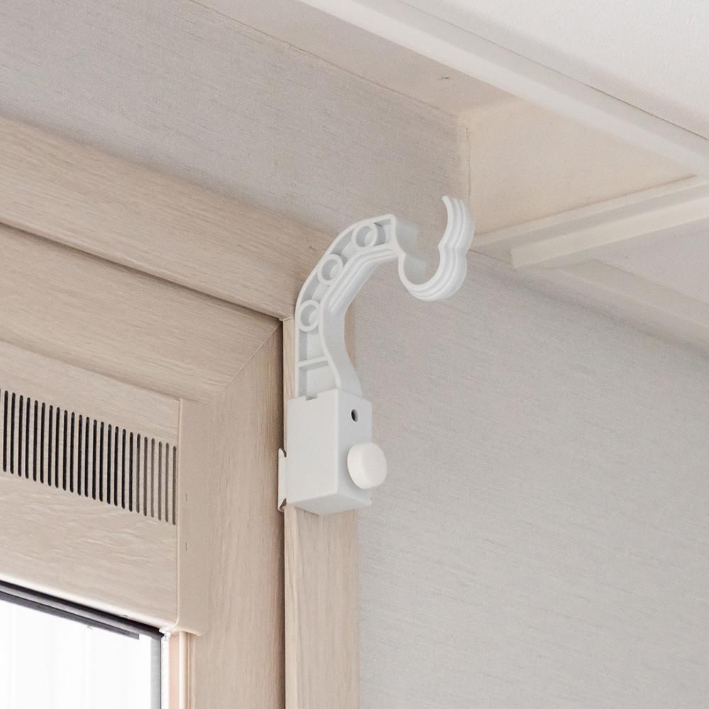 못 없이 설치하는 안뚫어고리 ver4(리뉴얼) 본품 커튼 레일 블라인드 브라켓