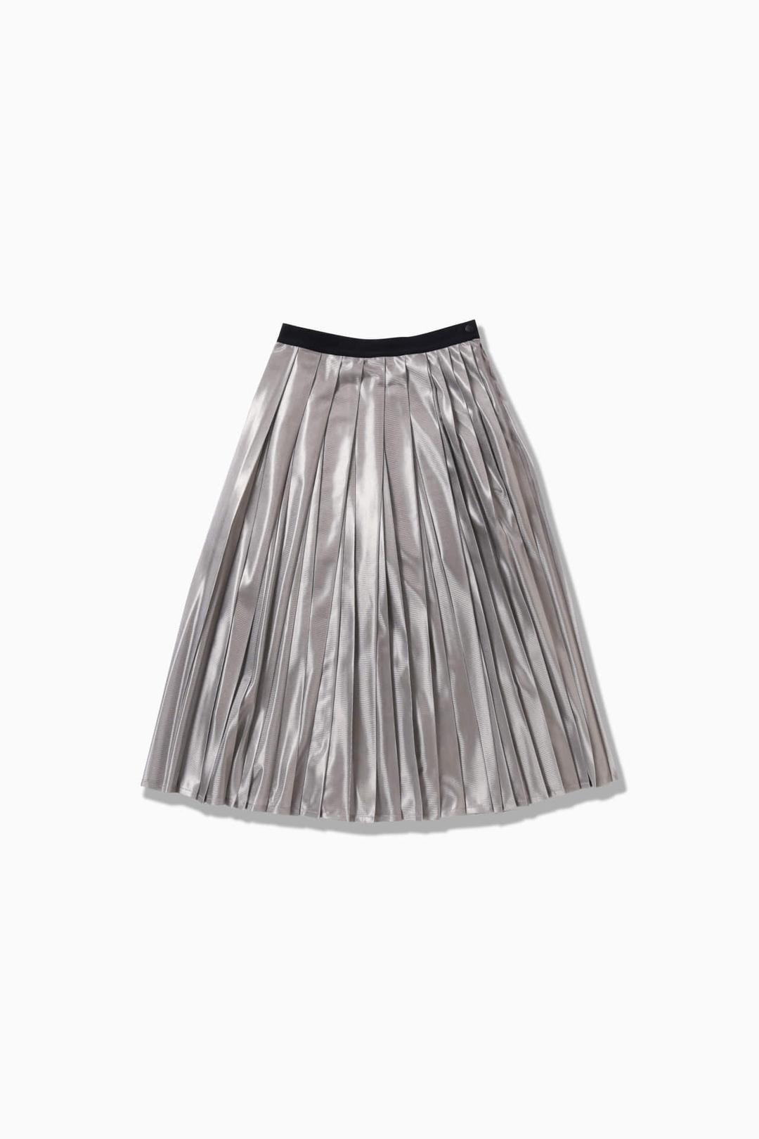silver mesh skirt (W)