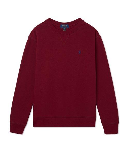 남아 8-18세 코튼블렌드플리스 스웨트셔츠 - 레드