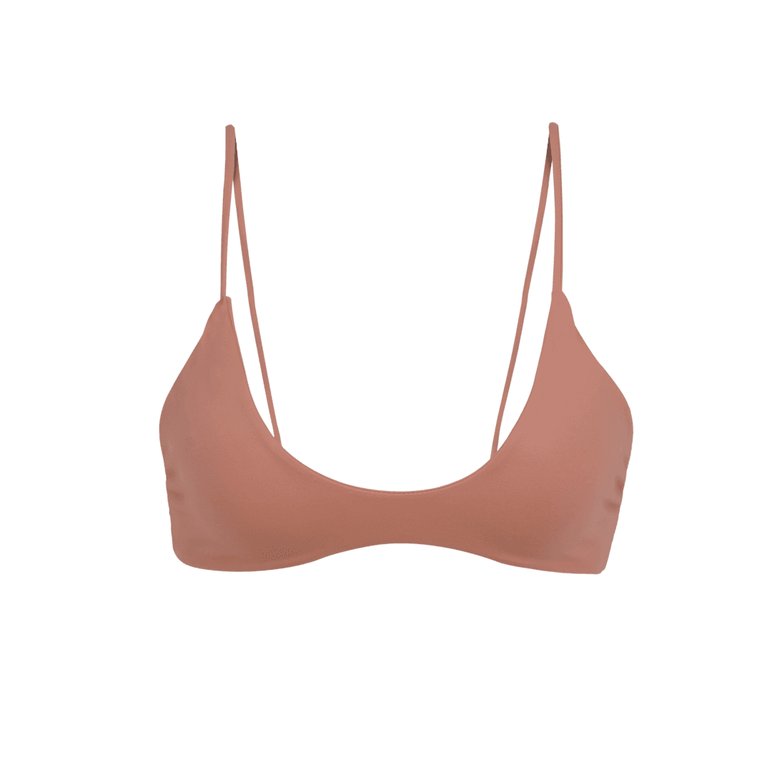 Swim Scoop Top Fawn