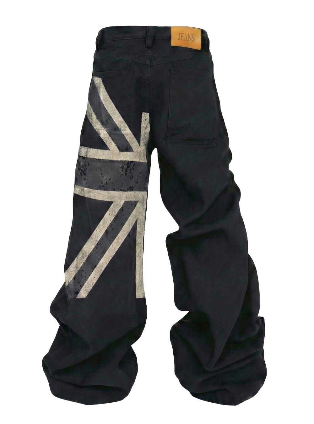 Union Fade Wide Denim Pants
