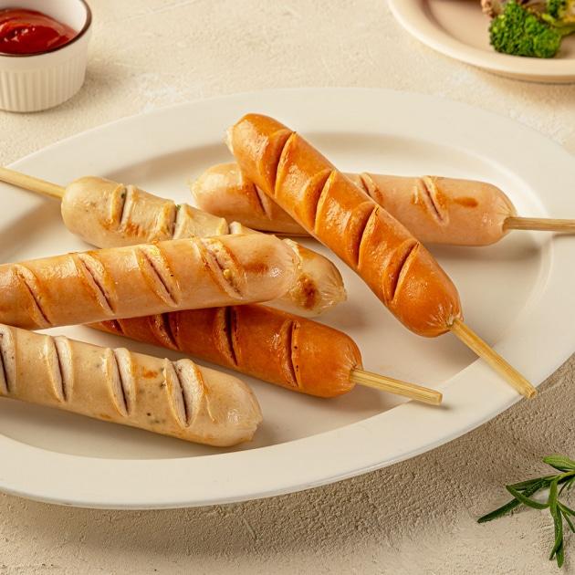 아임닭 맛있는 닭가슴살 소시지꼬치 4종 혼합 12/24/36/48팩