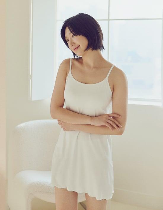 [마른파이브] 브리즈 모달 캡내장 롱슬립 6종(택1)