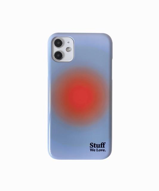 트윙클스터프 Orange Circle 아이폰유광케이스 그라데이션케이스 커플폰케이스주문제작