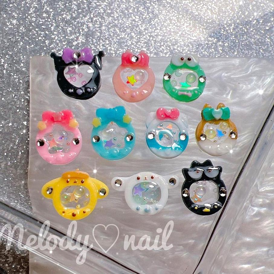 𝐒𝐚𝐧𝐫𝐢𝐨 _ 러블리 다마고치 몰드 시리즈 8종