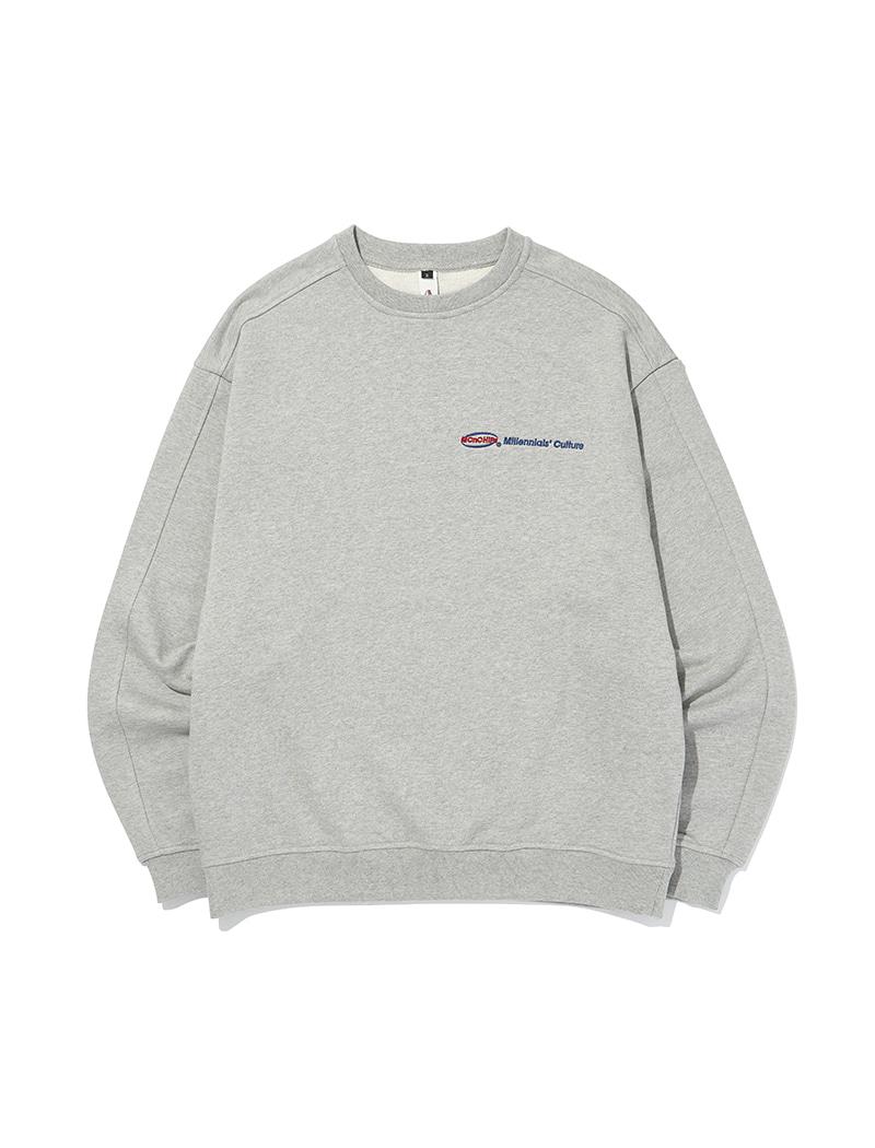 OG-logo set up crewneck [grey]