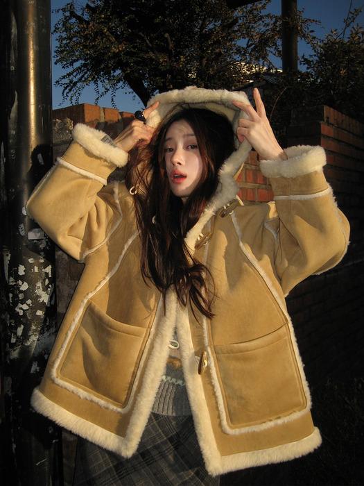 SABLE Hooded Mustang(사블레)_BEIGE