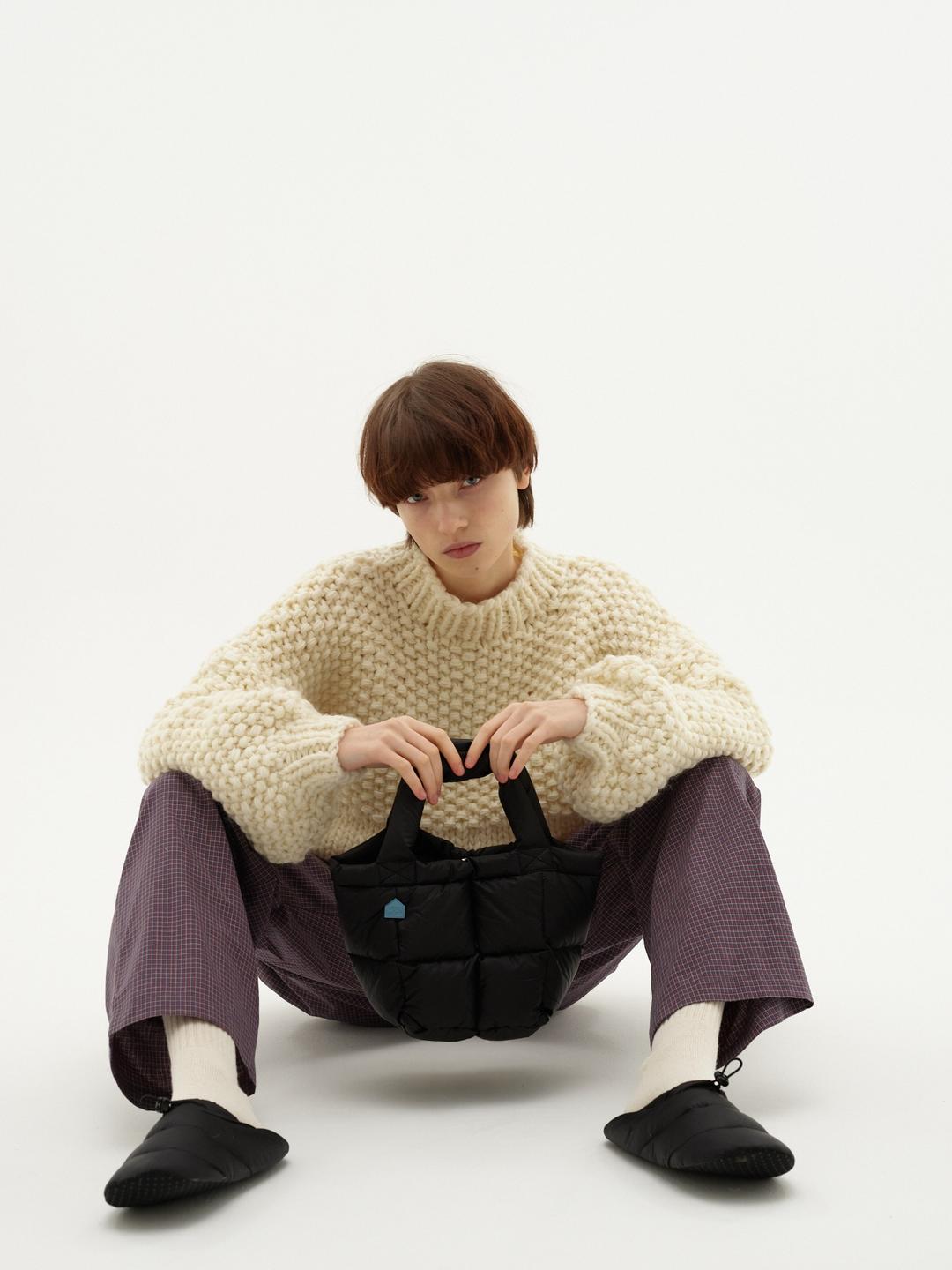 Down Padded Tote Bag