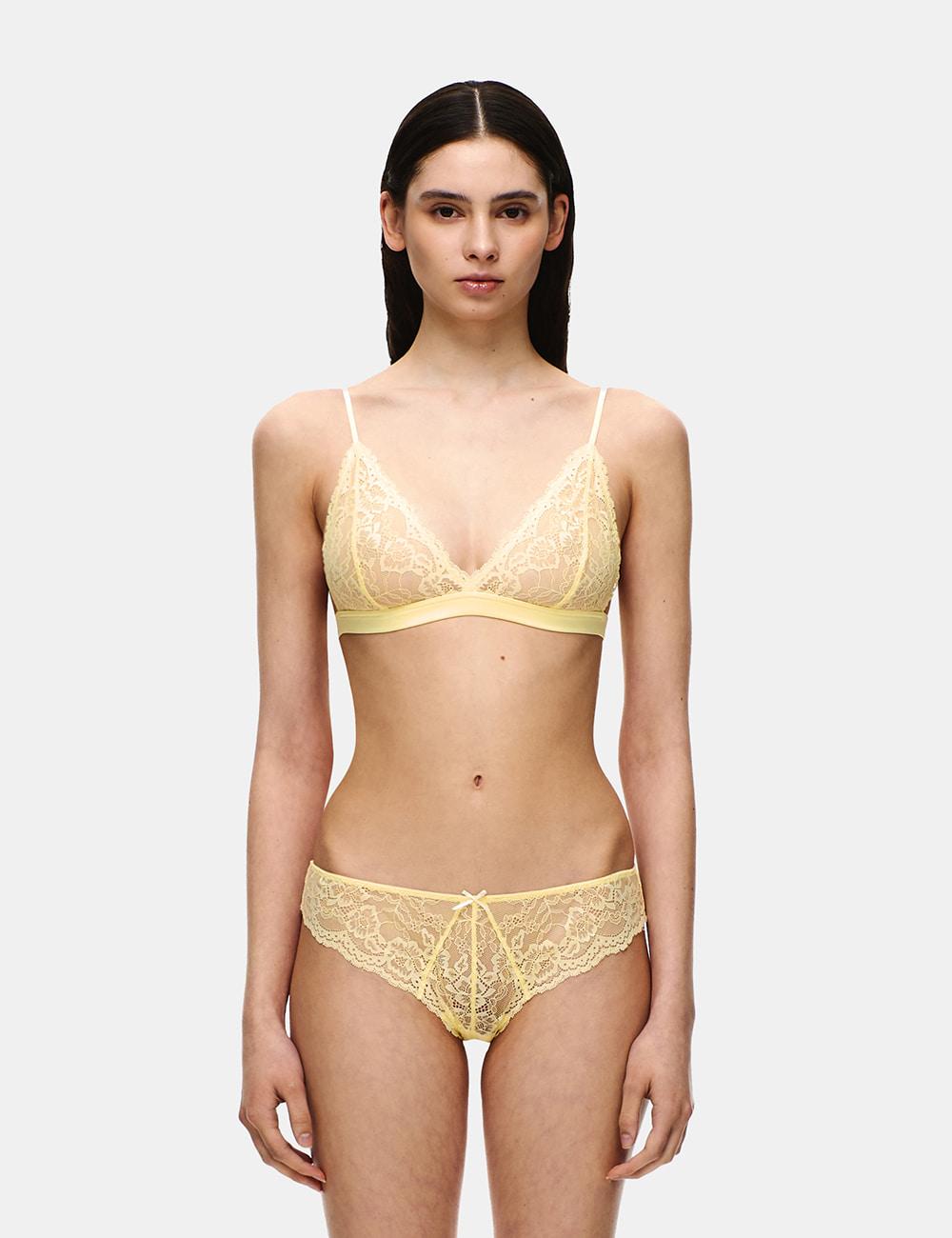 레이스 홑겹 브라렛