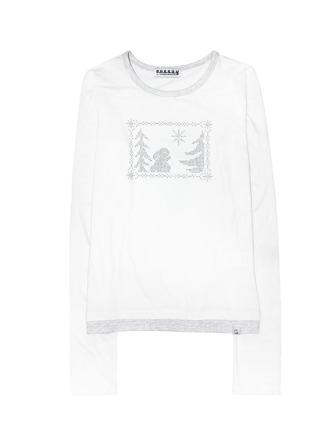 A LUCKY RABBIT T SHIRT - WHITE