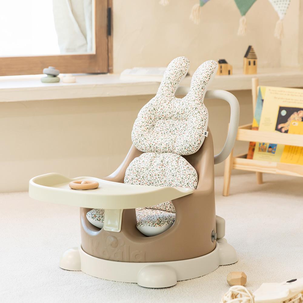 에시앙 아기의자 P-Edition+플라워래빗2종(베개+라이너) 이유식 에시앙범보의자