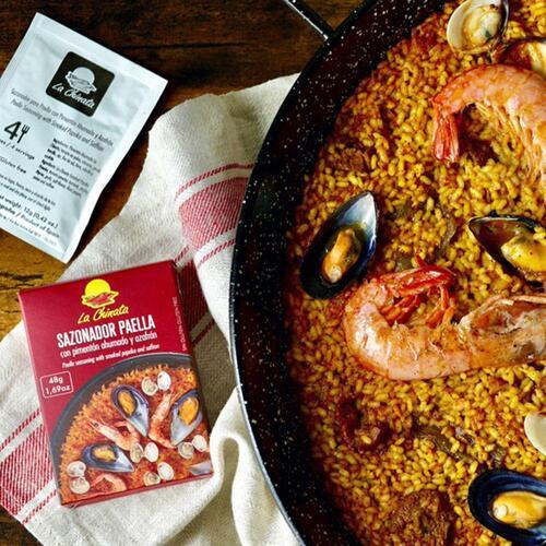 라치나타 빠에야 시즈닝 사프란 스페인 향신료 해산물 요리 소스 48g(12gx3개입) 12g, 3개