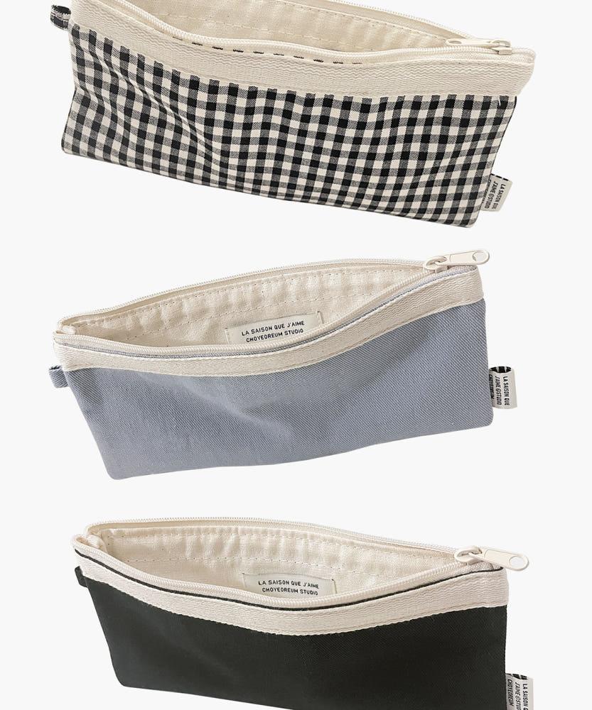FLAT PENCIL POUCH 플랫 펜슬파우치