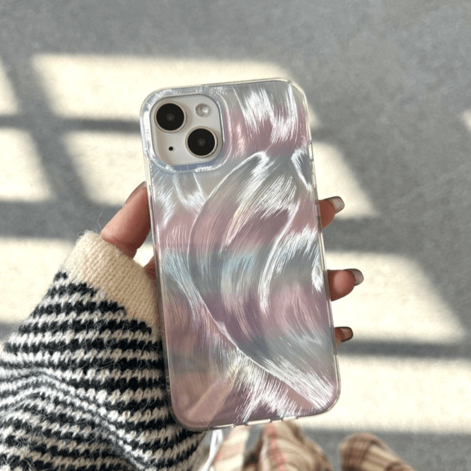 아이폰15 14PRO 13PROMAX 12프로 컬러풀 더블 레이어드 하드 케이스(3colors)