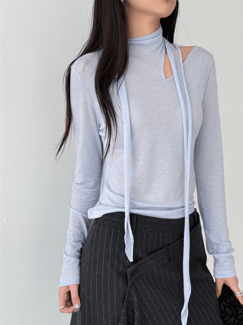 으나카이브 ever tie pola top (5color)