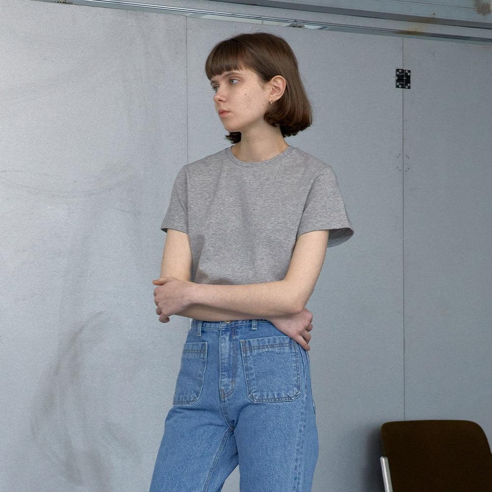 21th / forest t -shirt - grey
